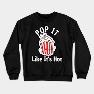 Popcorn With Crown Crewneck Sweatshirt